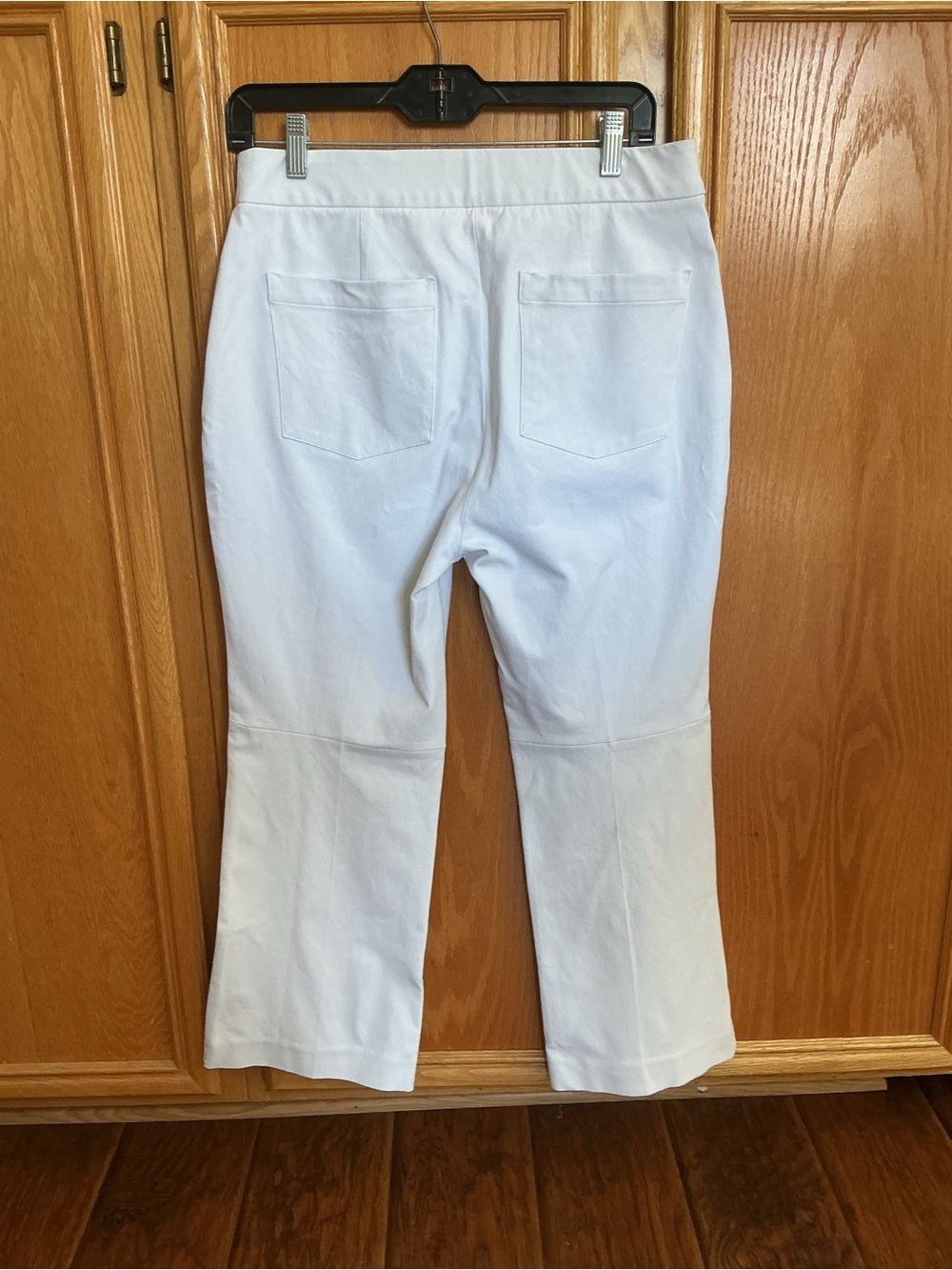 Spanx Classic White Kick Flare Pull On High Waisted Pants WORN ONCE - Picture 3 of 11